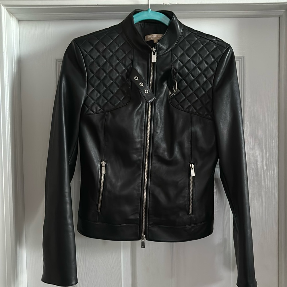 Michael Kors leather jacket